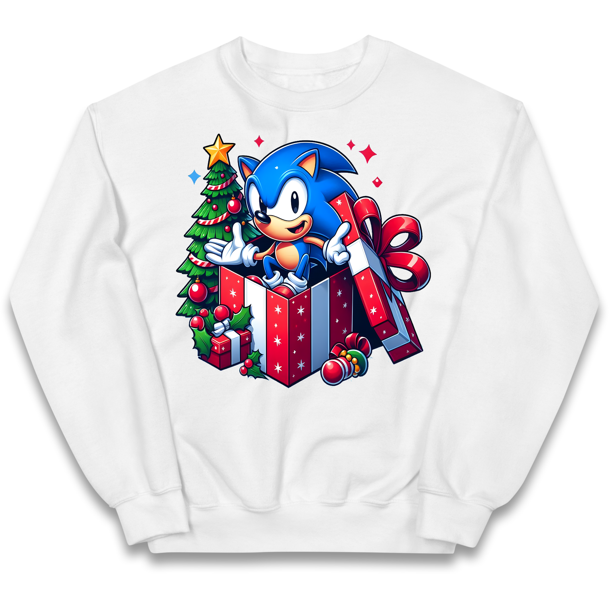 Sonic The Hedgehog Christmas kids sweatshirt