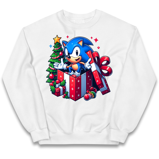 Sonic The Hedgehog Christmas kids sweatshirt