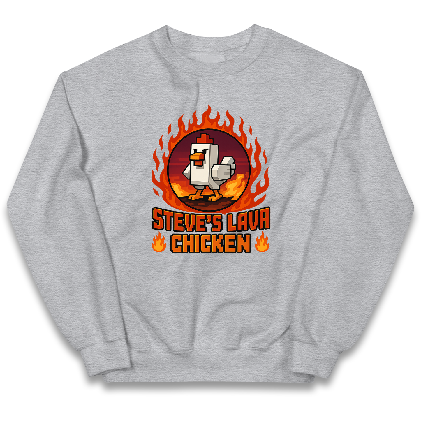 Steve's Lava Chicken Kids Jumper