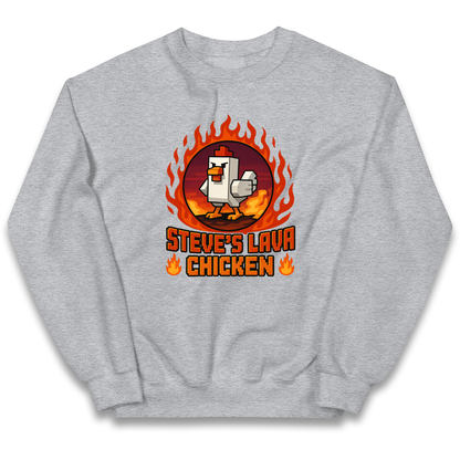 Steve's Lava Chicken Kids Jumper