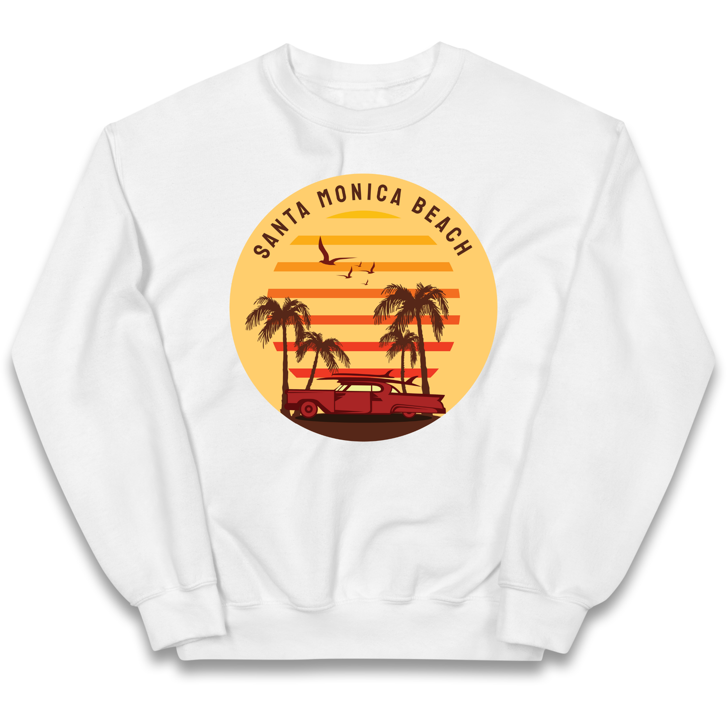 Santa Monica Beach kids sweatshirt