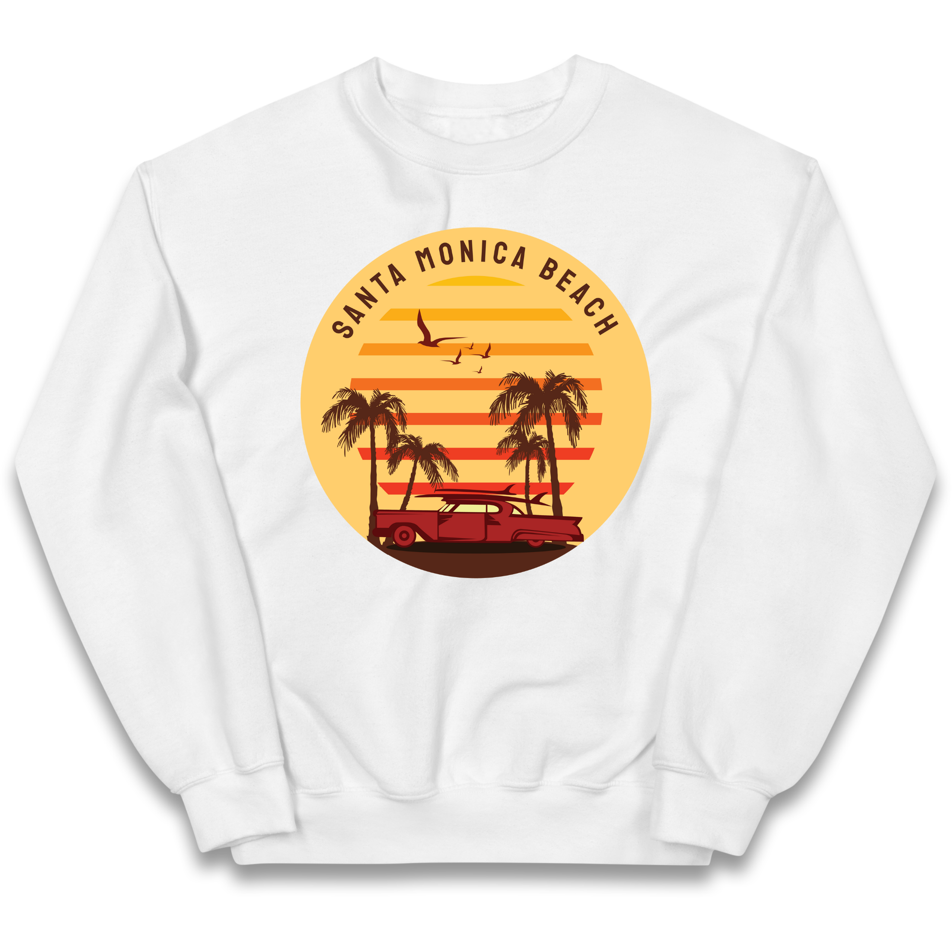 Santa Monica Beach kids sweatshirt