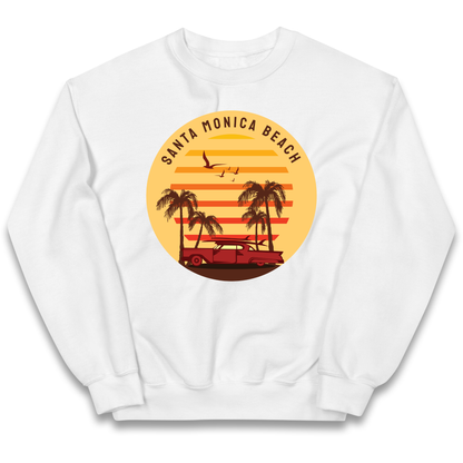 Santa Monica Beach kids sweatshirt