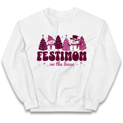 Festimom on The Loose kids sweatshirt