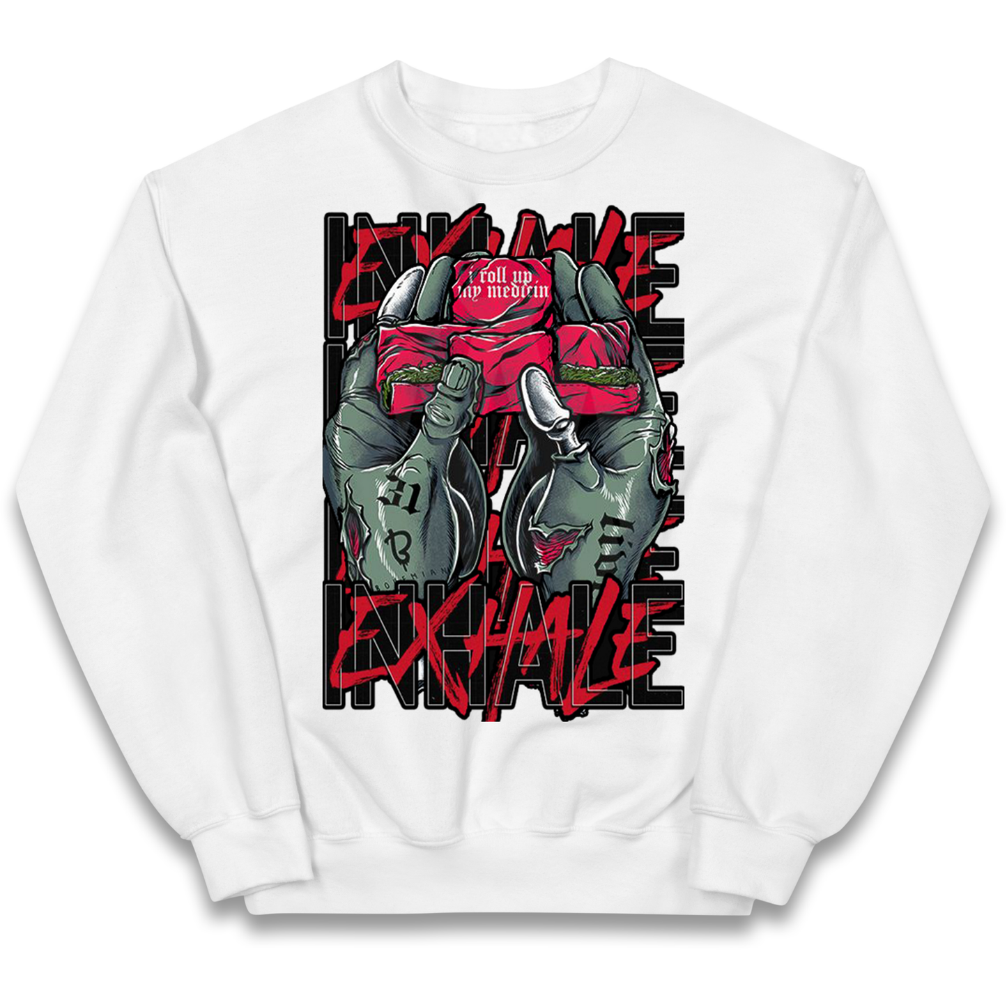 Inhale Exhale kids sweatshirt