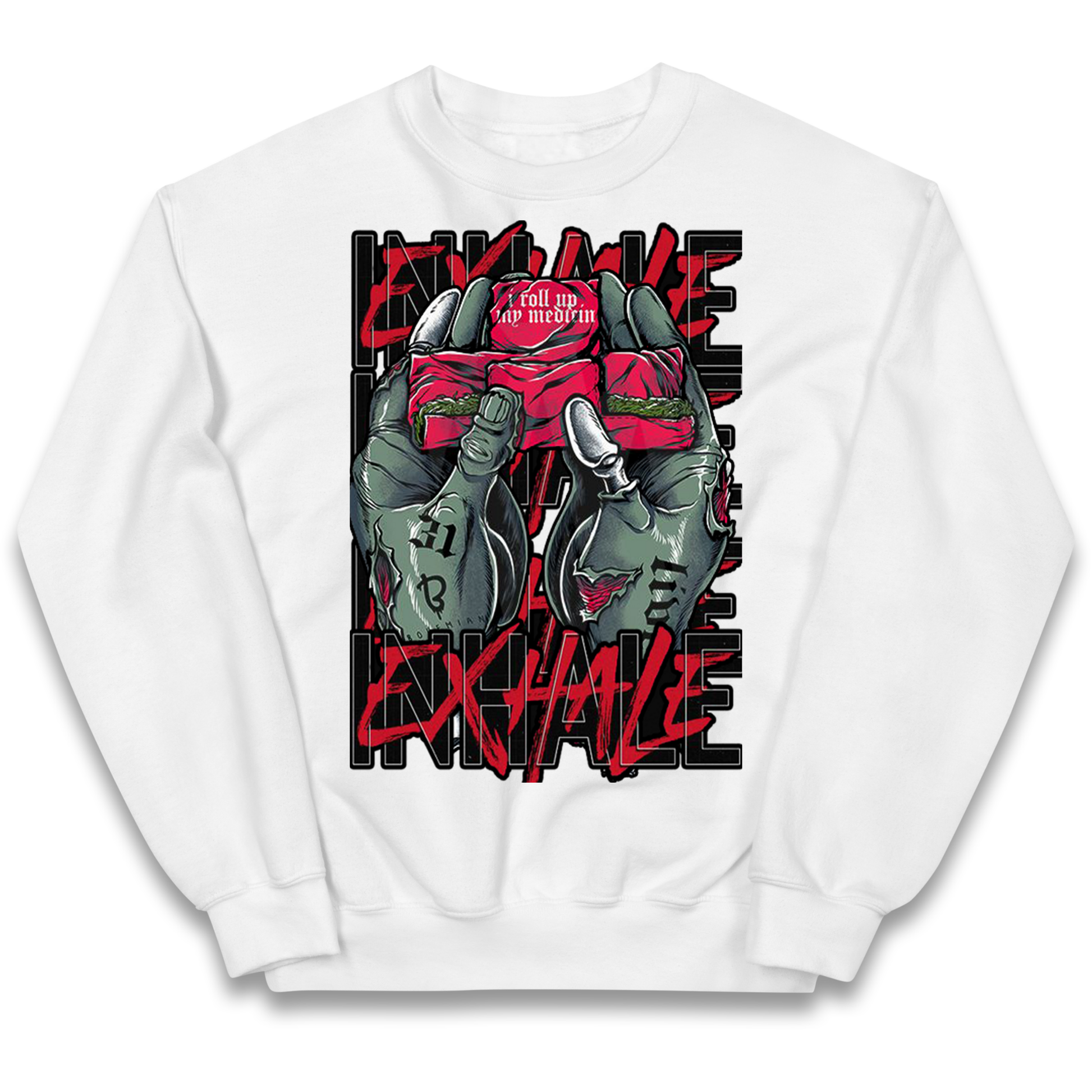 Inhale Exhale kids sweatshirt