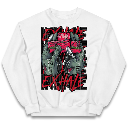 Inhale Exhale kids sweatshirt