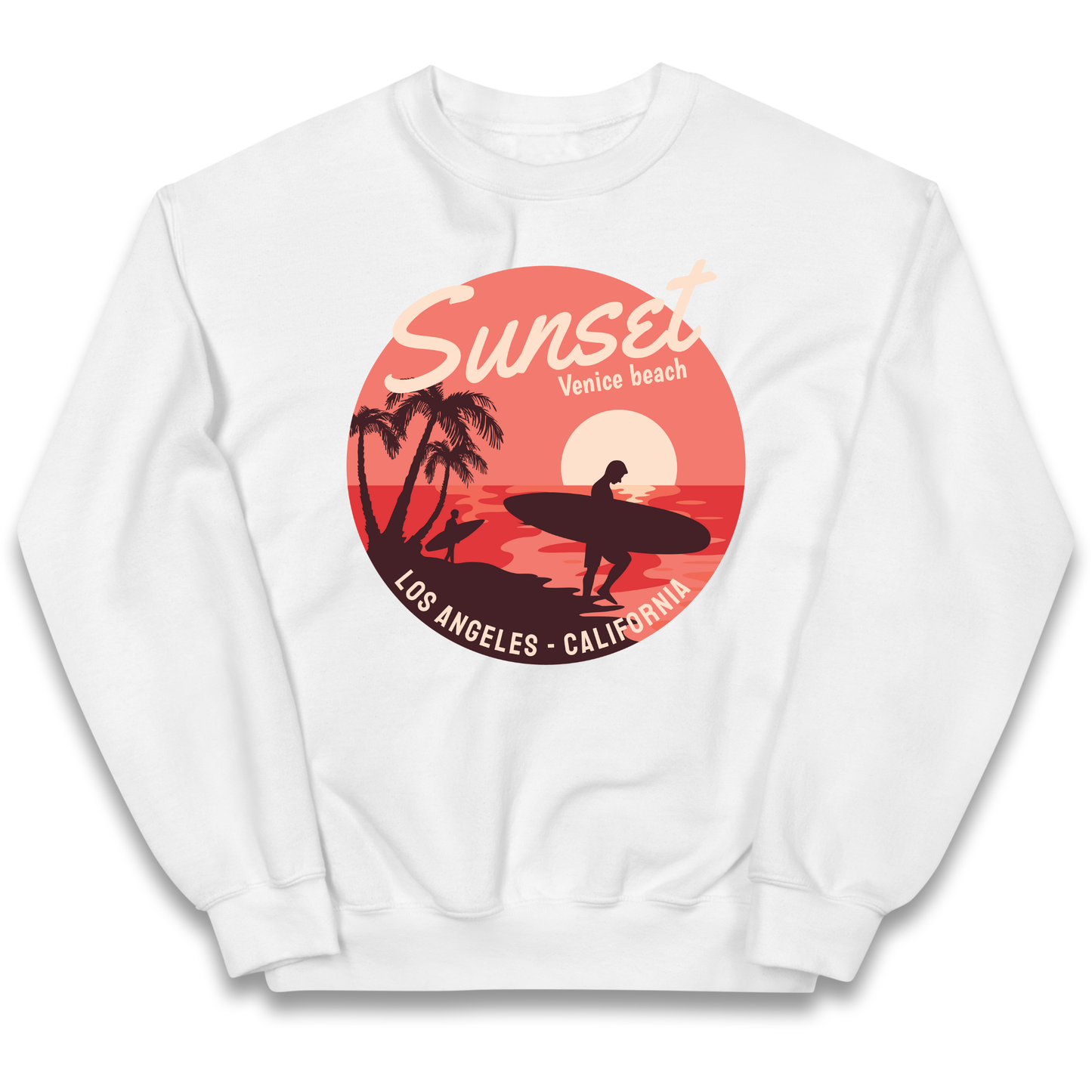 Sunset Venice Beach kids sweatshirt