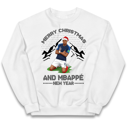 Mbappe Christmas Kids Sweatshirt