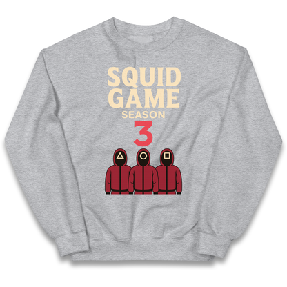 Squid Games Season 3 Kids Jumper