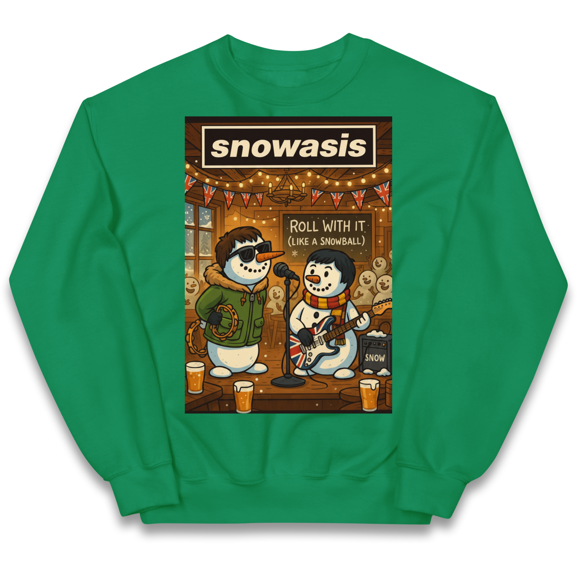 Snowasis Roll Christmas Kids Jumper