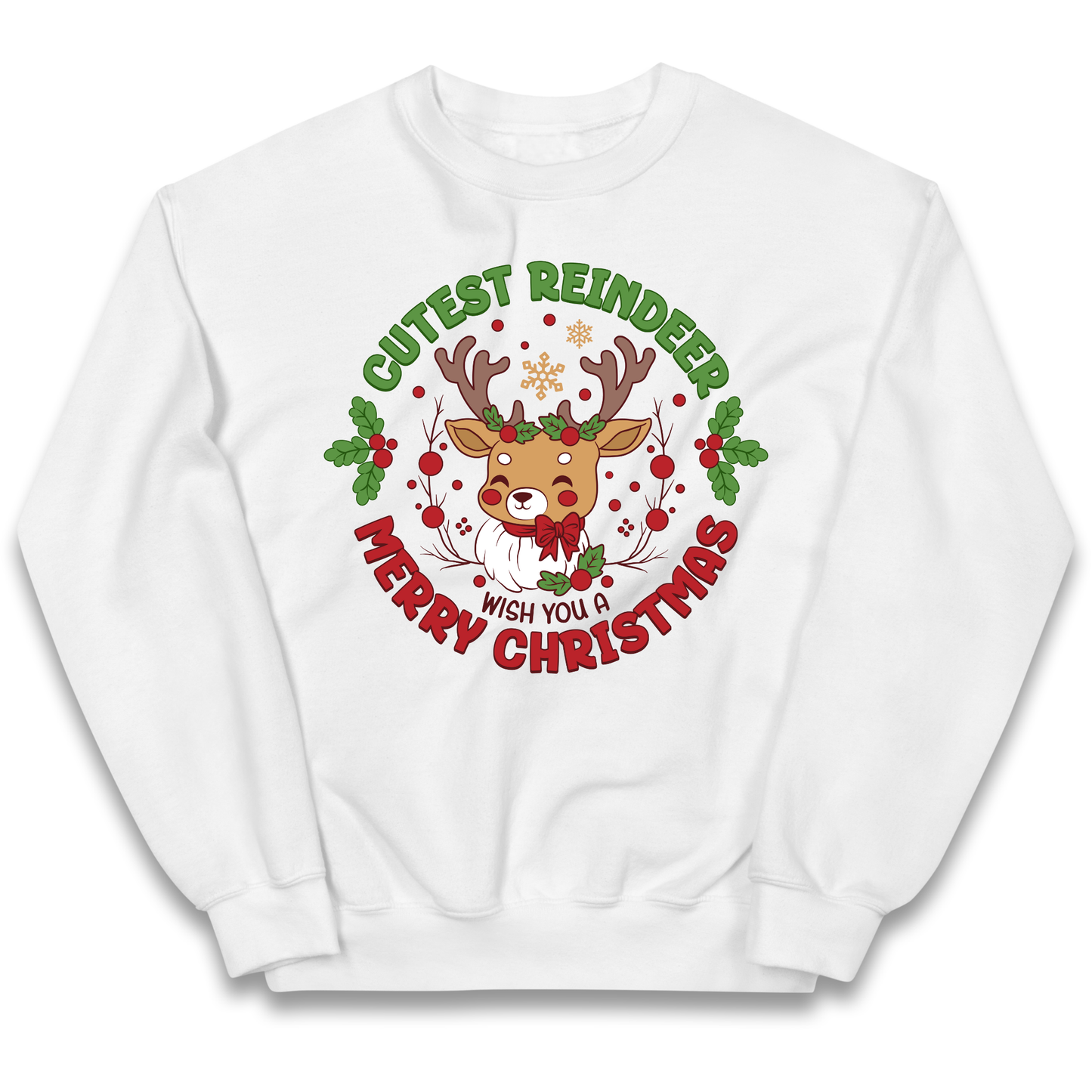Cutest Reindeer kids sweatshirt