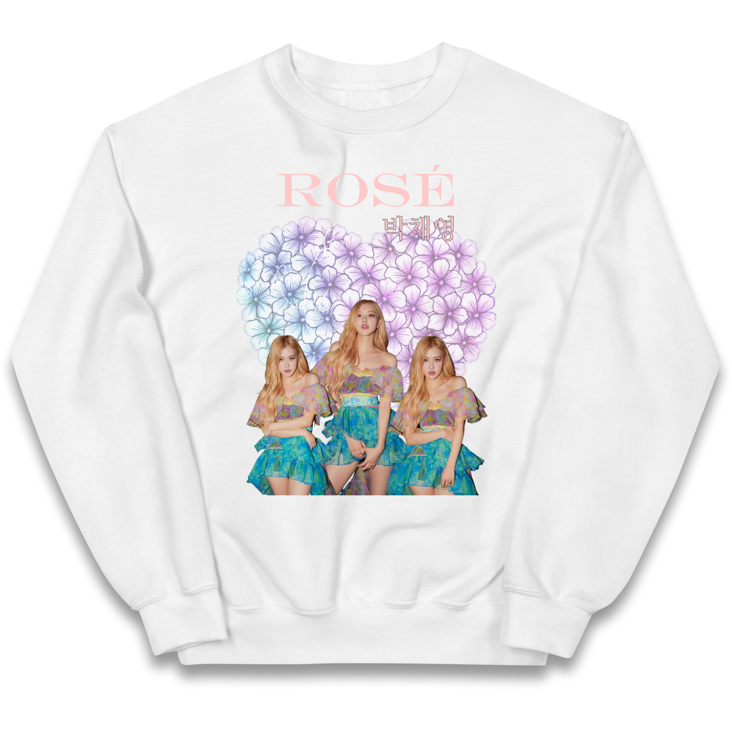 Rose K Pop kids sweatshirt
