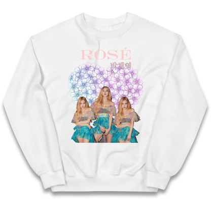 Rose K Pop kids sweatshirt