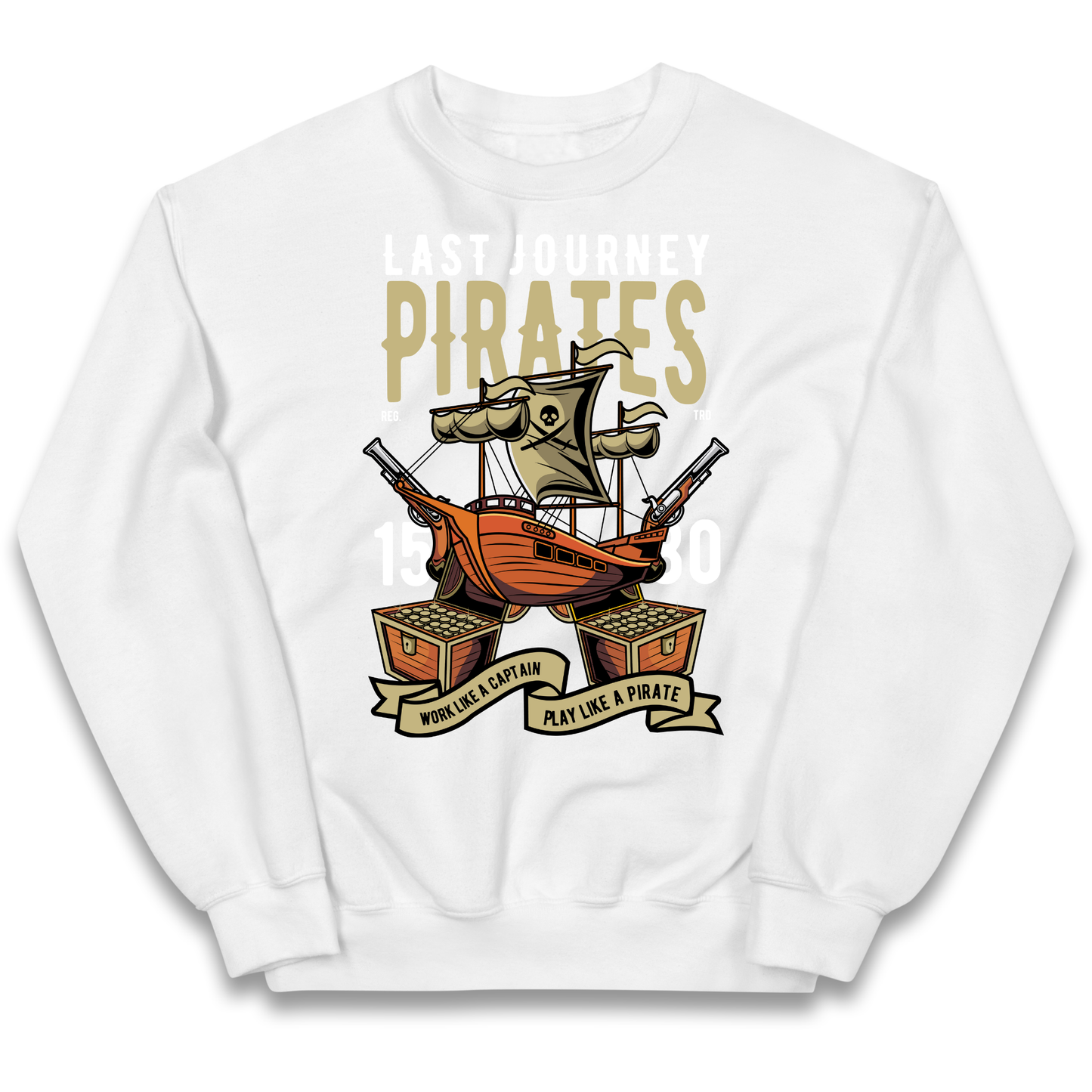 Last Journey Pirates kids sweatshirt