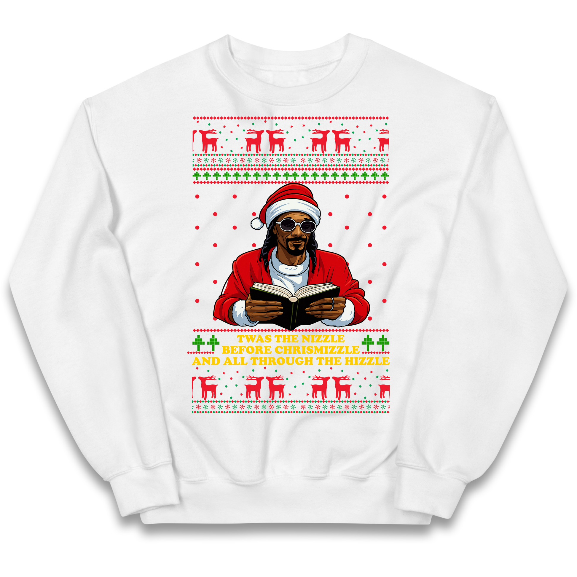 Snoop Dogg Nizzle Christmas Kids Sweatshirt
