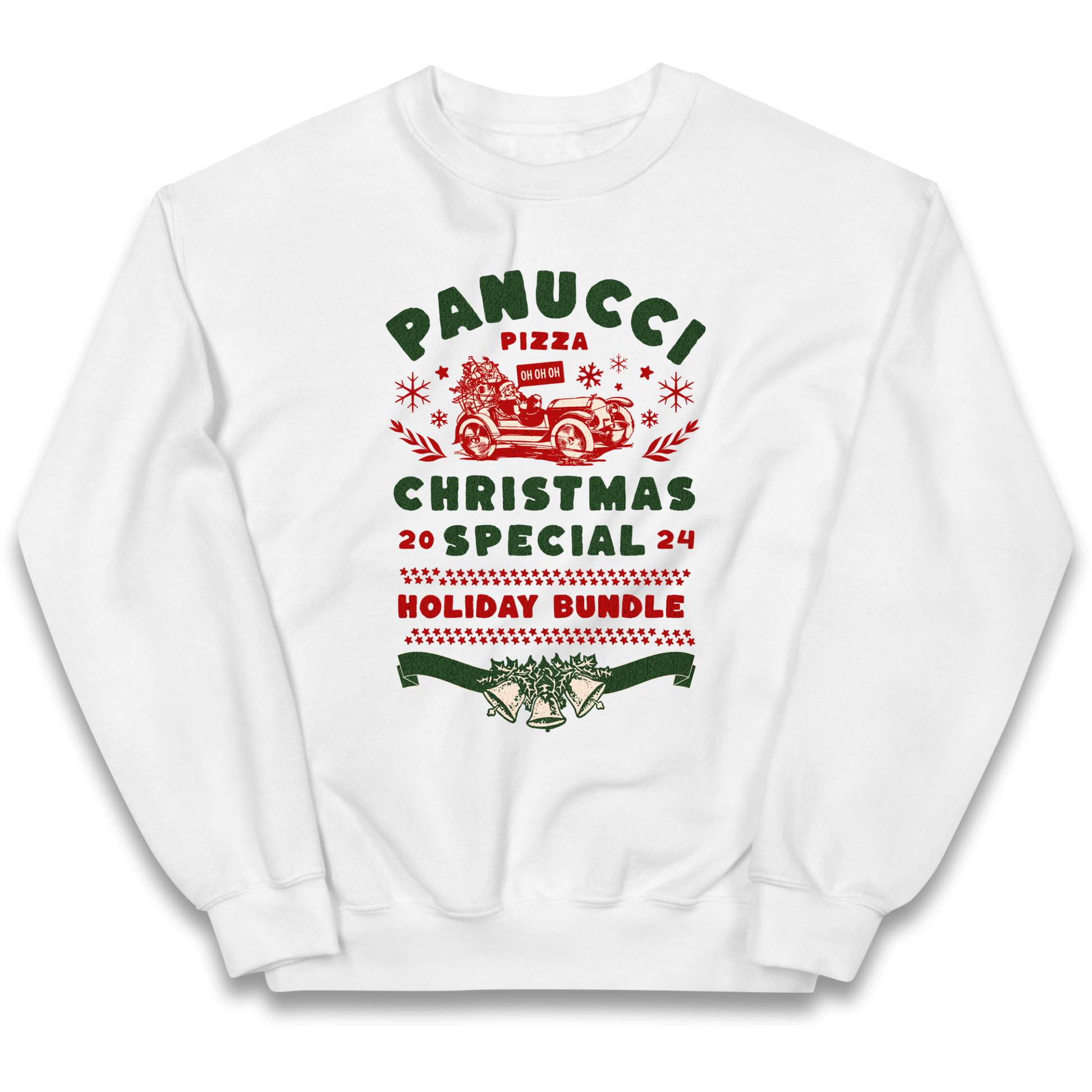 Panucci Pizza Christmas Special Christmas kids sweatshirt