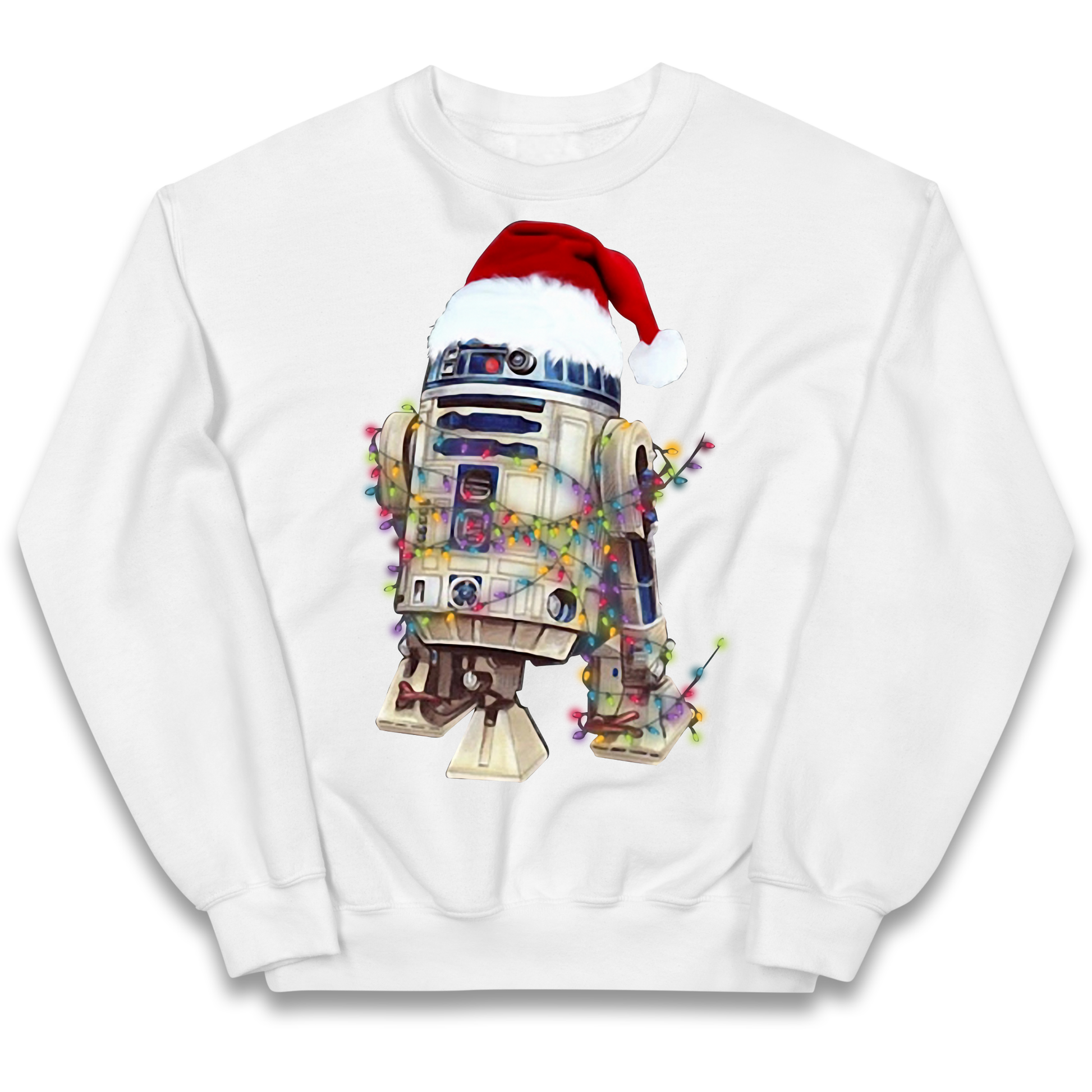 R2D2 Christmas Santa Christmas kids sweatshirt