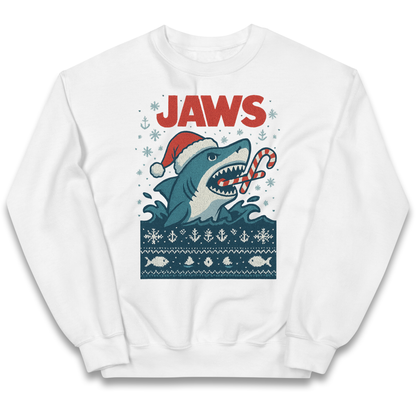 Jaws Christmas kids sweatshirt