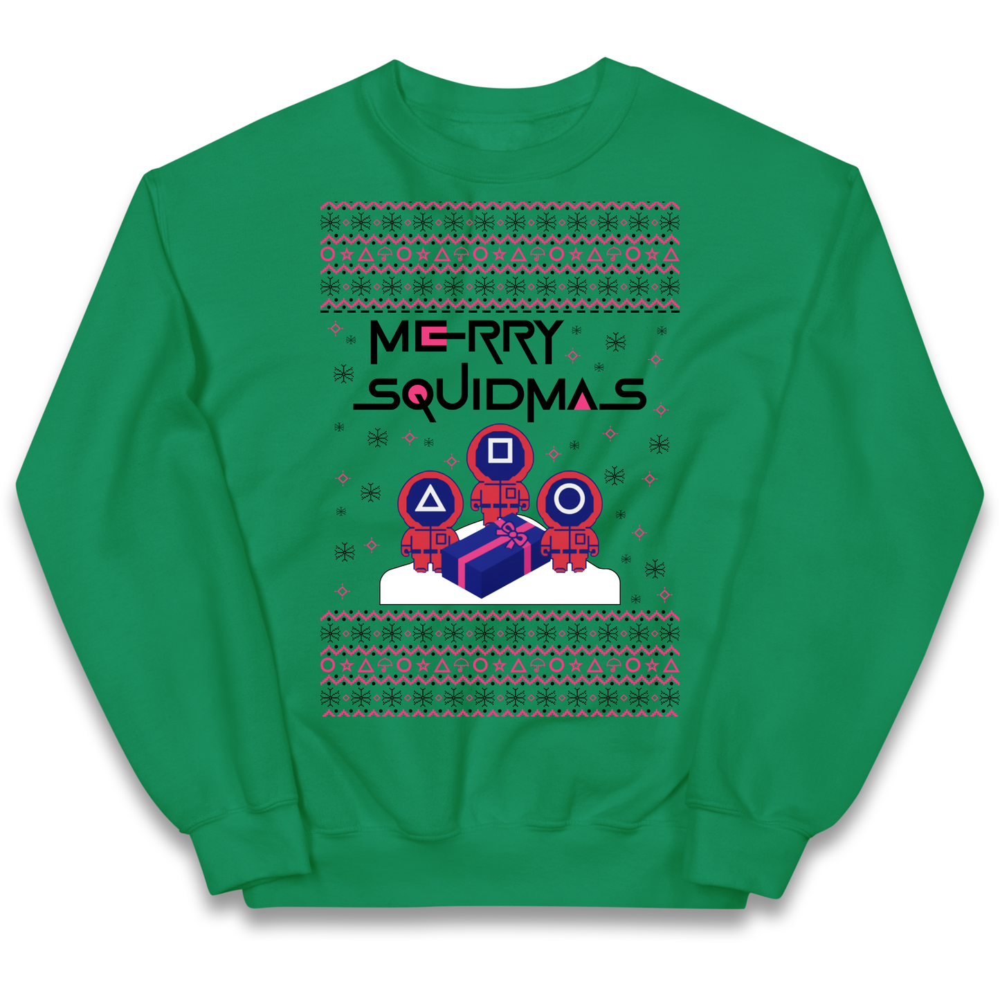 Squid Games Christmas Kids Jumper