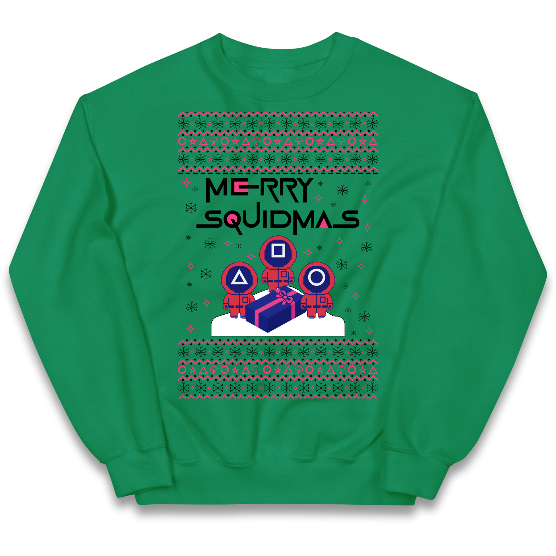 Squid Games Christmas Kids Jumper