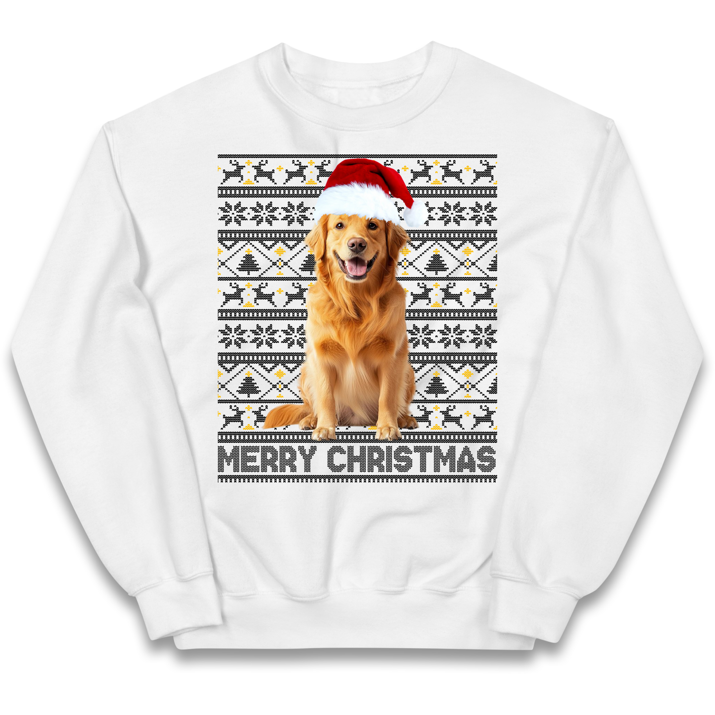 Merry Christmas Dog kids sweatshirt