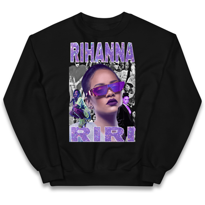 Rihanna Riri Bootleg Kids Sweatshirt