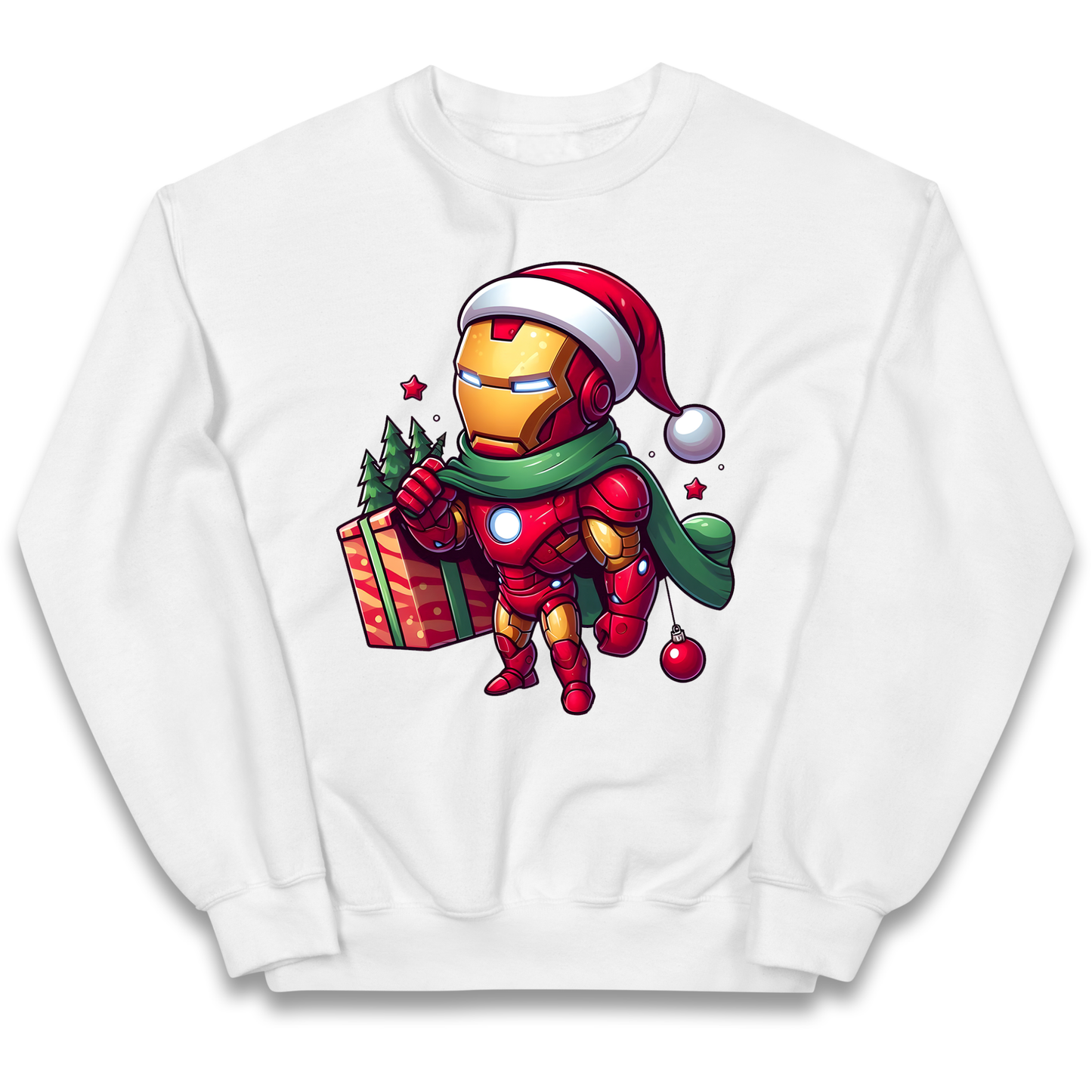 Ironman Santa kids sweatshirt