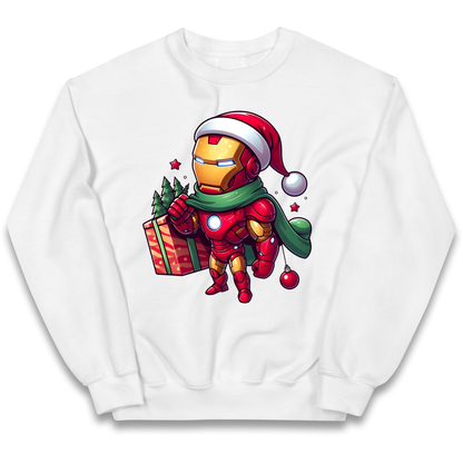 Ironman Santa kids sweatshirt