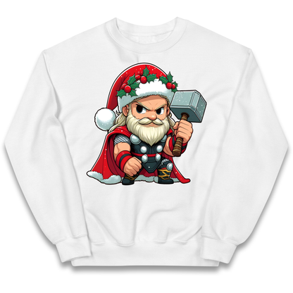 Thor Santa kids sweatshirt