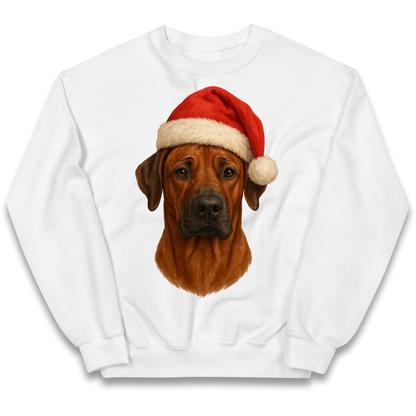 Rhodesian Ridgeback Christmas Kids Sweatshirt