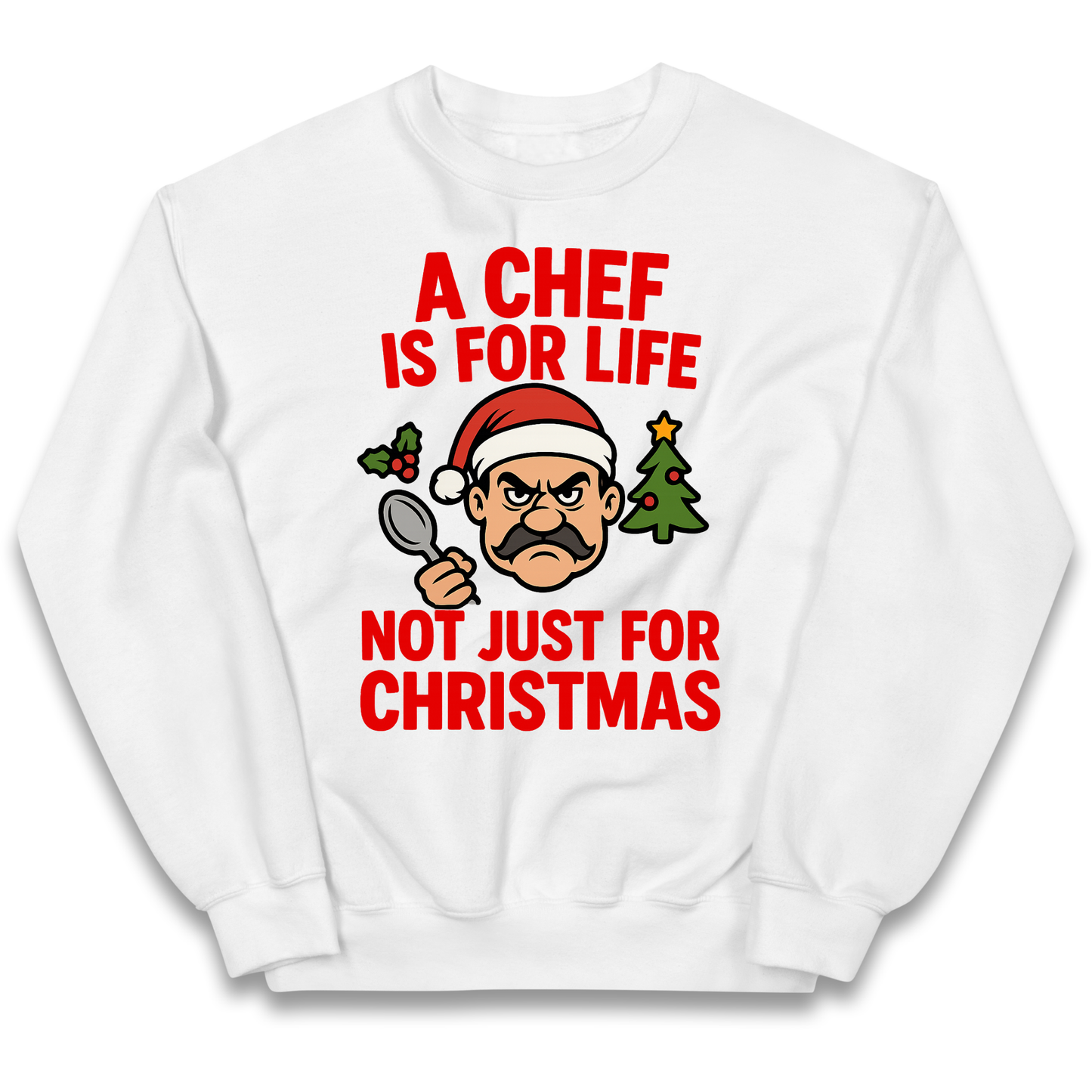Chef Christmas Kids Jumper