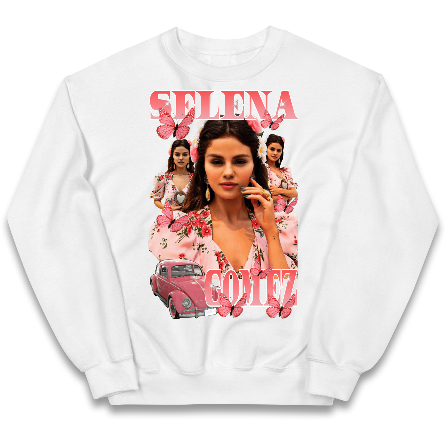 Selena Gomez Pink kids sweatshirt