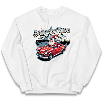 The Santas Ride Christmas kids sweatshirt