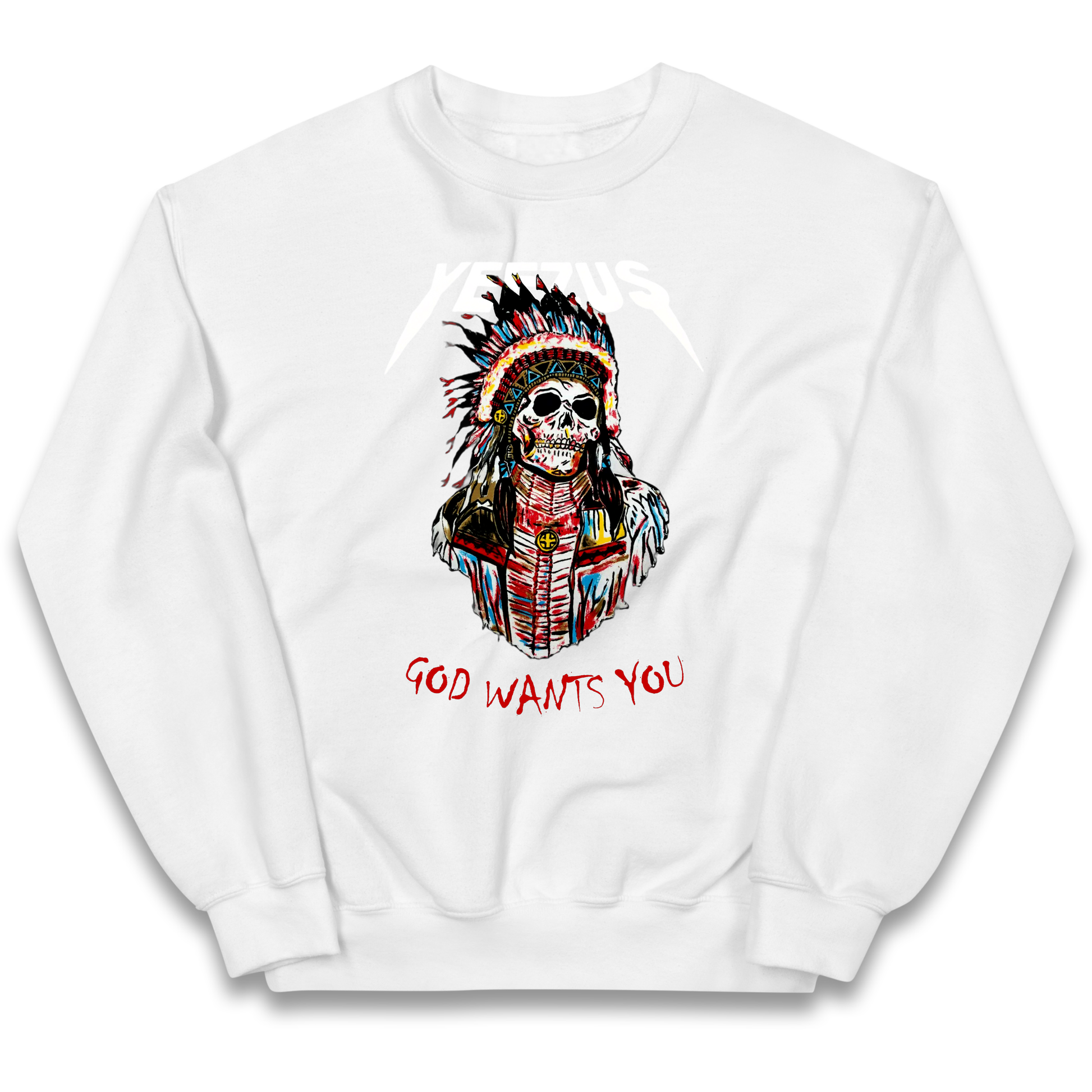 Yeezus God Wants You kids sweatshirt