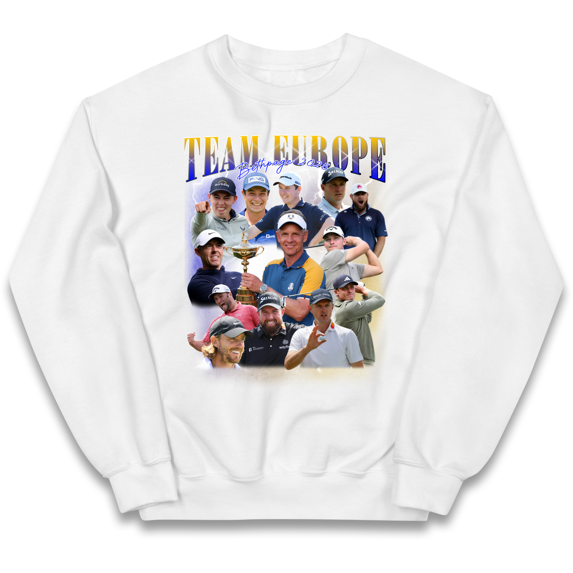 Ryder Cup 2025 Team Europe kids sweatshirt