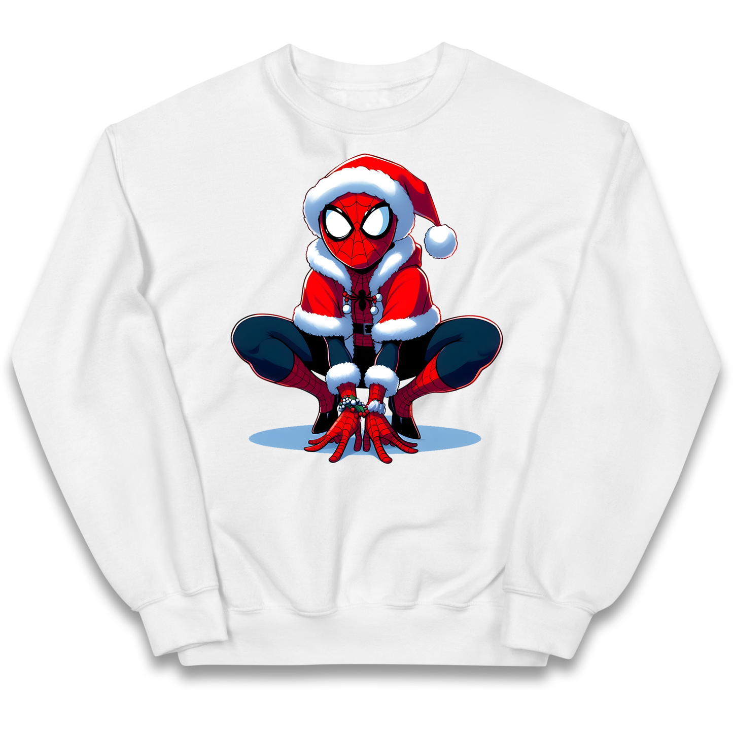 Spiderman Santa kids sweatshirt
