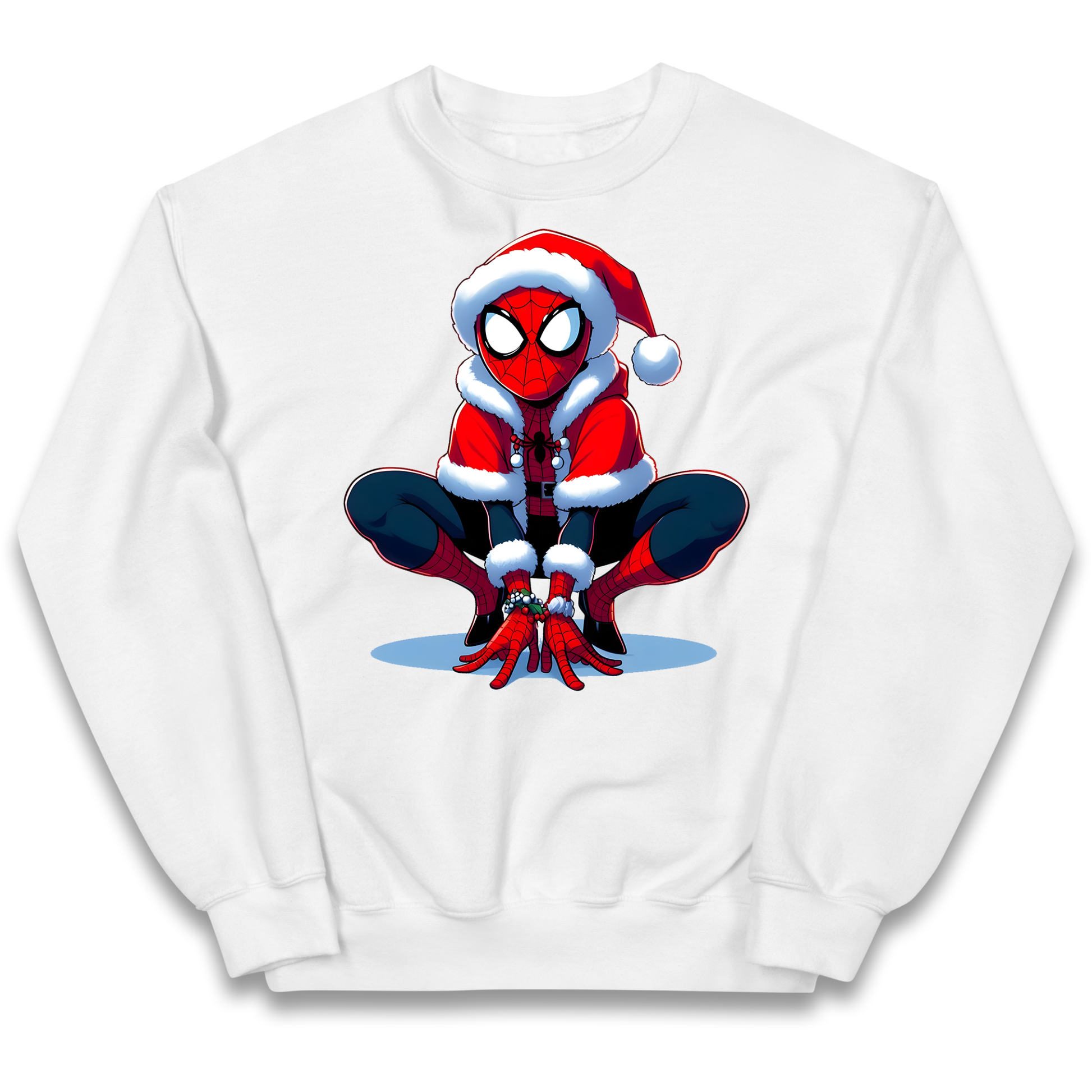 Spiderman Santa kids sweatshirt