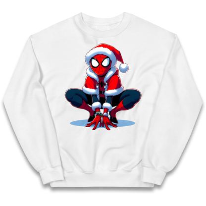 Spiderman Santa kids sweatshirt