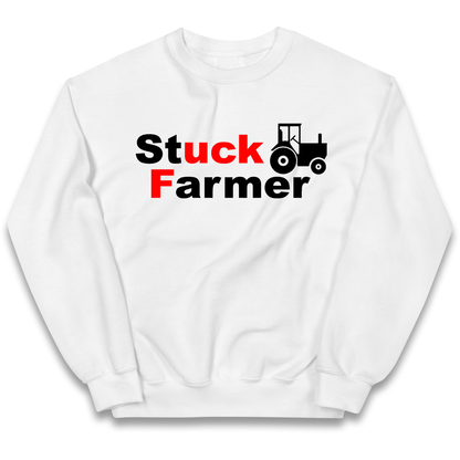 Stuck Farmer Kids Sweatshirt