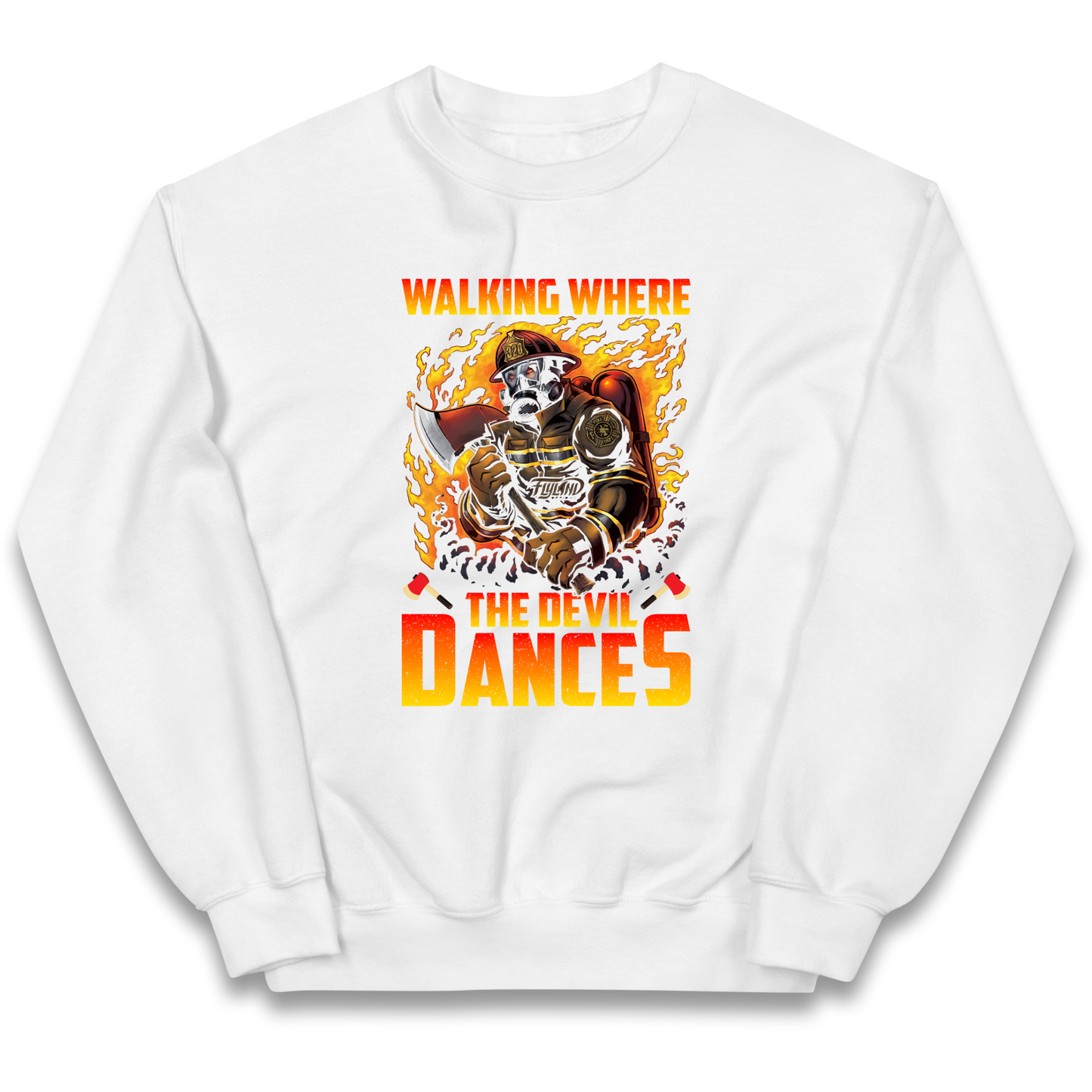 Walking Where The Devil Dances kids sweatshirt