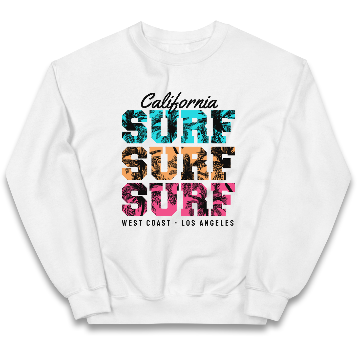California Surf Surf Surf kids sweatshirt