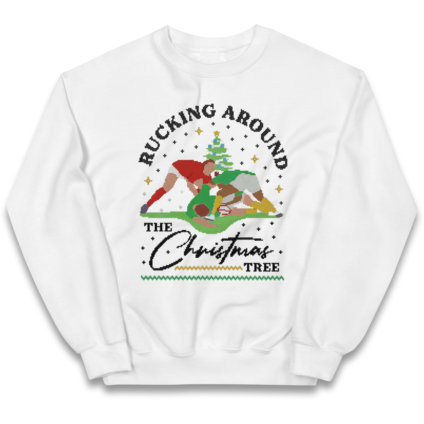 Rugby Christmas Kids Jumper