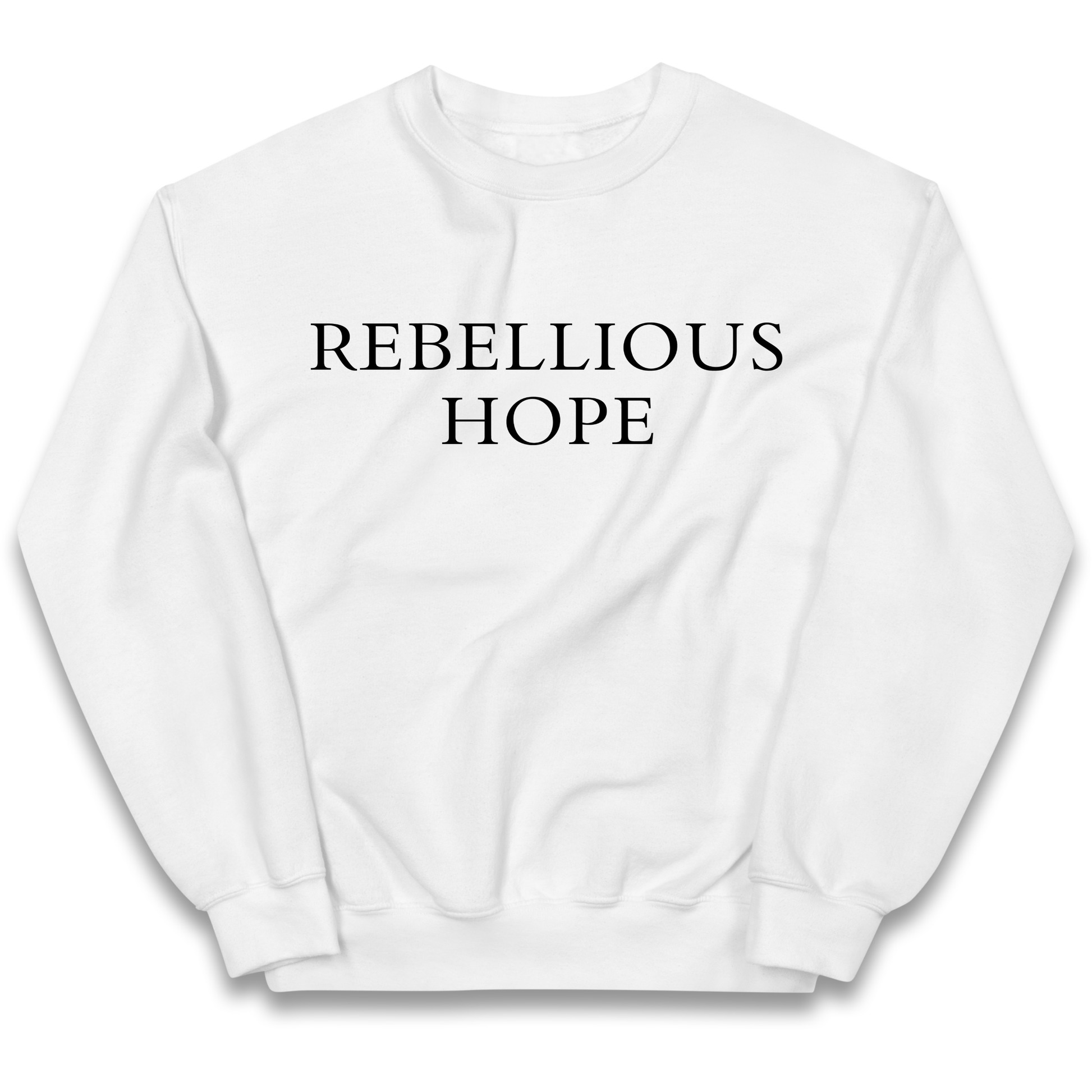 Rebellious Hope Embroidered kids sweatshirt