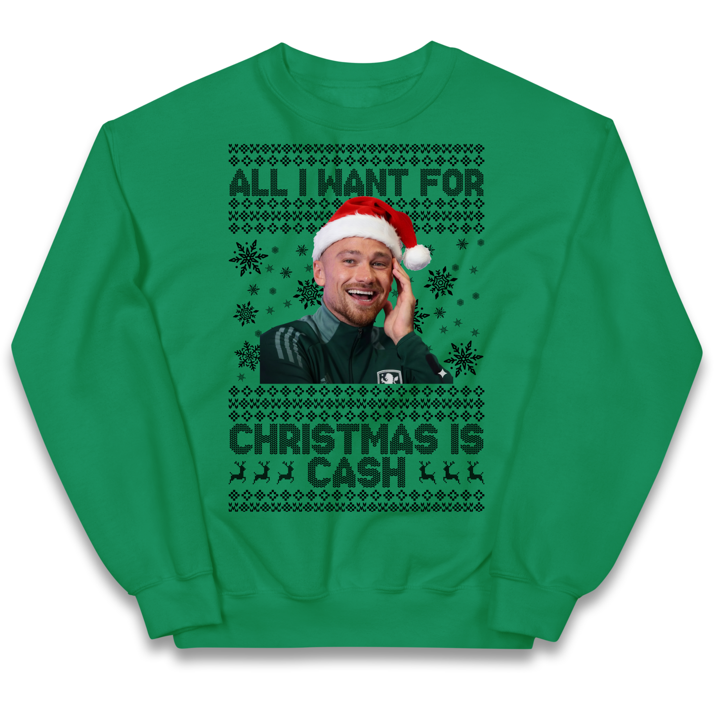 Matt Cash Christmas Kids Jumper