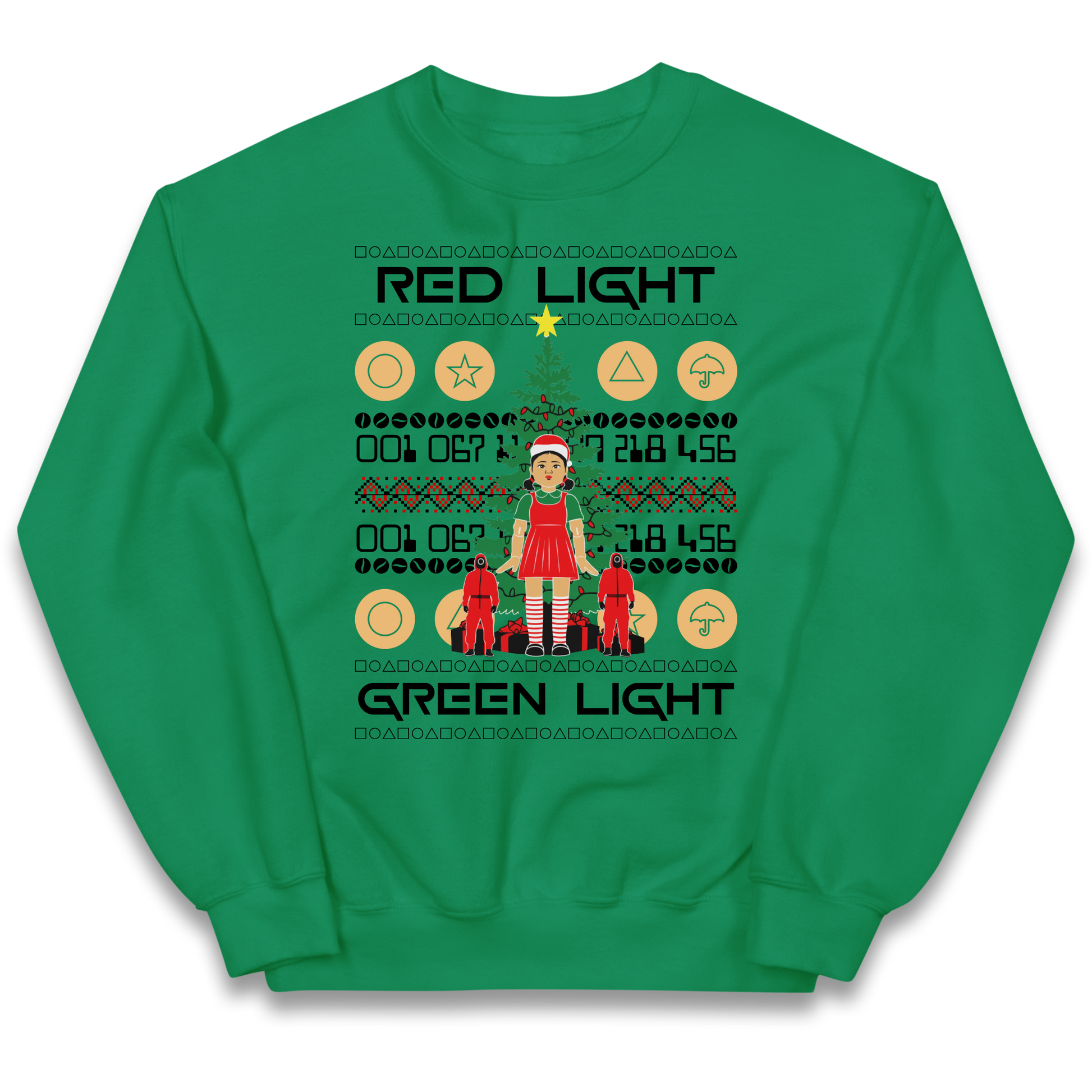 Squid Game Christmas Kids Jumper
