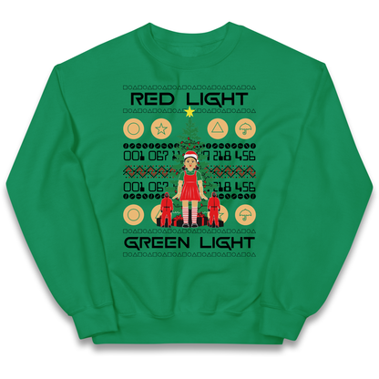 Squid Game Christmas Kids Jumper