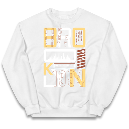 Brooklyn New York Urban District kids sweatshirt
