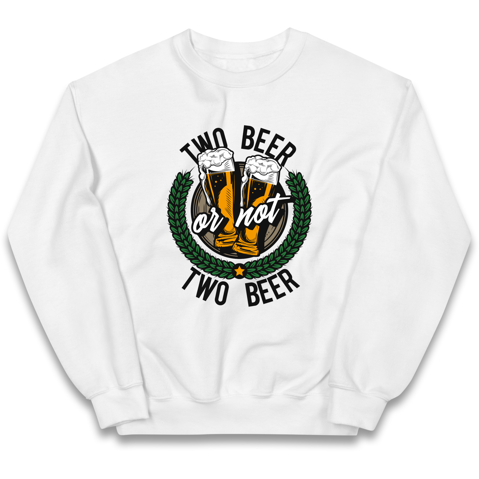 Two Beer or not Two Beer kids sweatshirt