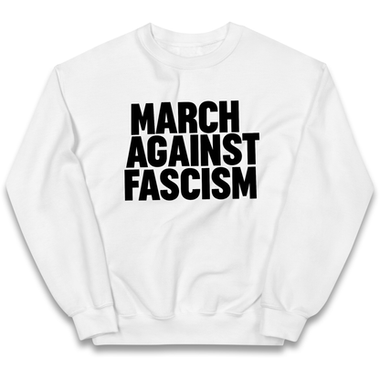 March Against Fascism kids sweatshirt